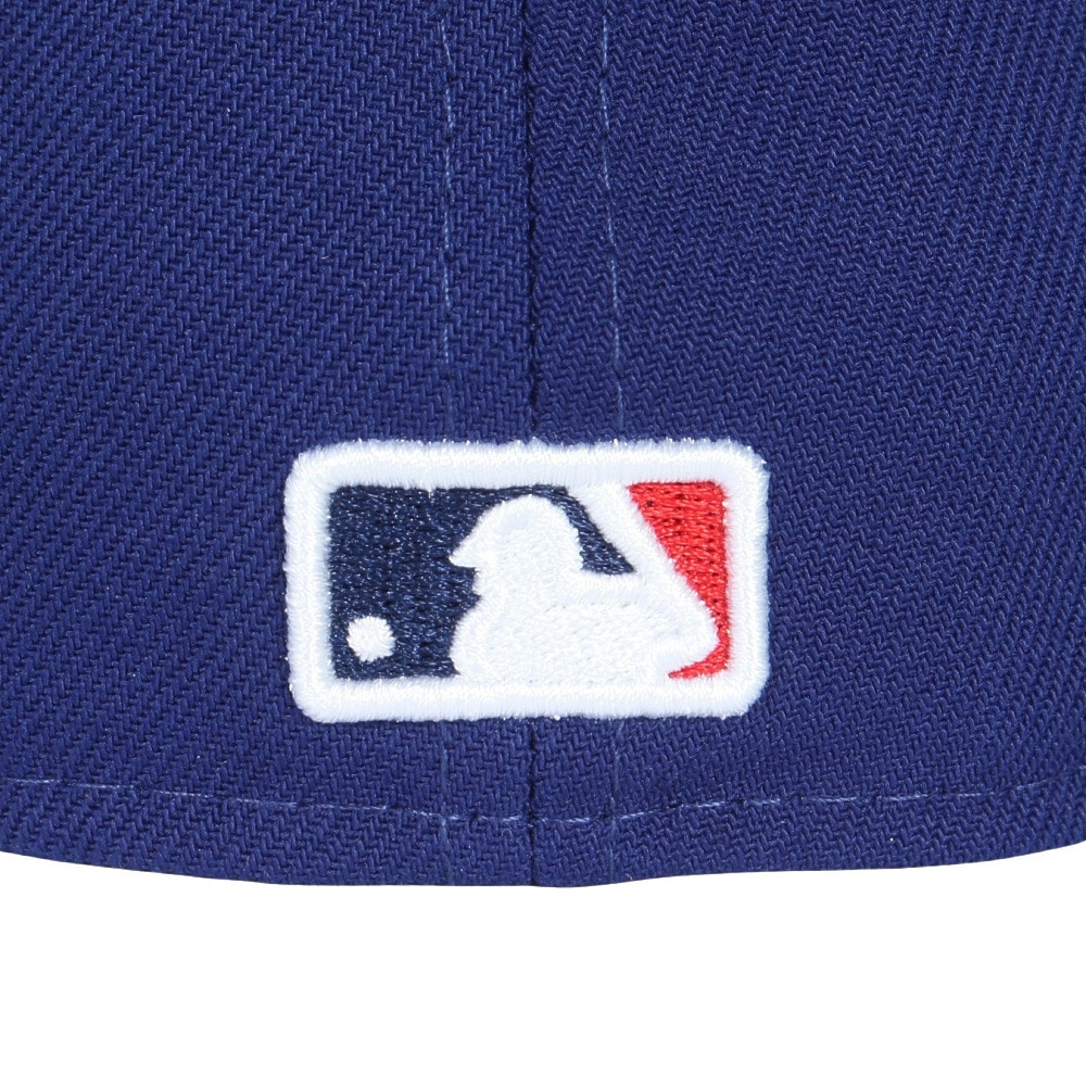 ニューエラ（NEW ERA）（メンズ、レディース）キャップ 59FIFTY MLB オンフィールド ロサンゼルス ドジャース ゲーム 14524875 ロイヤルブルー