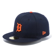 (メンズ、レディース)帽子 キャップ 59FIFTY MLBオンフィールド デトロイト・タイガース ロード 14524881 57.7cm-59.6cm 紺