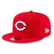 (メンズ、レディース)キャップ 59FIFTY MLBオンフィールド シンシナティ・レッズ ホーム 赤 S-Lサイズ(57-59cm) 14524889 吸湿速乾