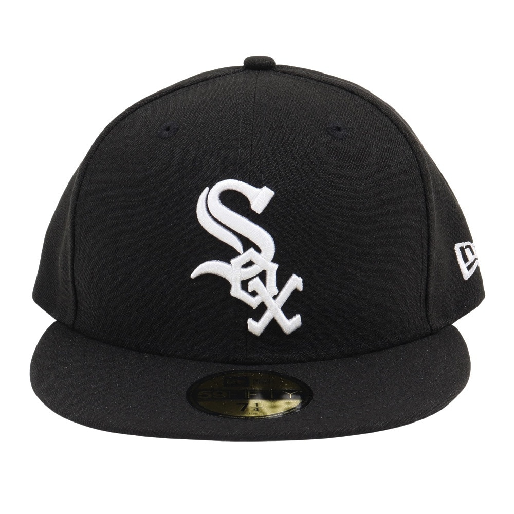 ニューエラ（NEW ERA）（メンズ）キャップ 59FIFTY MLB オンフィールド シカゴ ホワイトソックス ゲーム 14524891 黒
