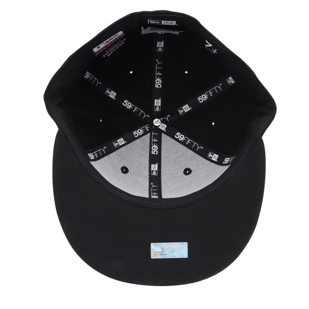 ニューエラ（NEW ERA）（メンズ）キャップ 59FIFTY MLB オンフィールド シカゴ ホワイトソックス ゲーム 14524891 黒