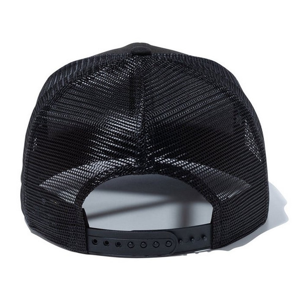 ニューエラ（NEW ERA）（メンズ、レディース）キャップ 9FIFTY トラッカー ボックスロゴ 黒 Mサイズ(57-61cm) 14524908 スポーツキャップ メッシュキャップ