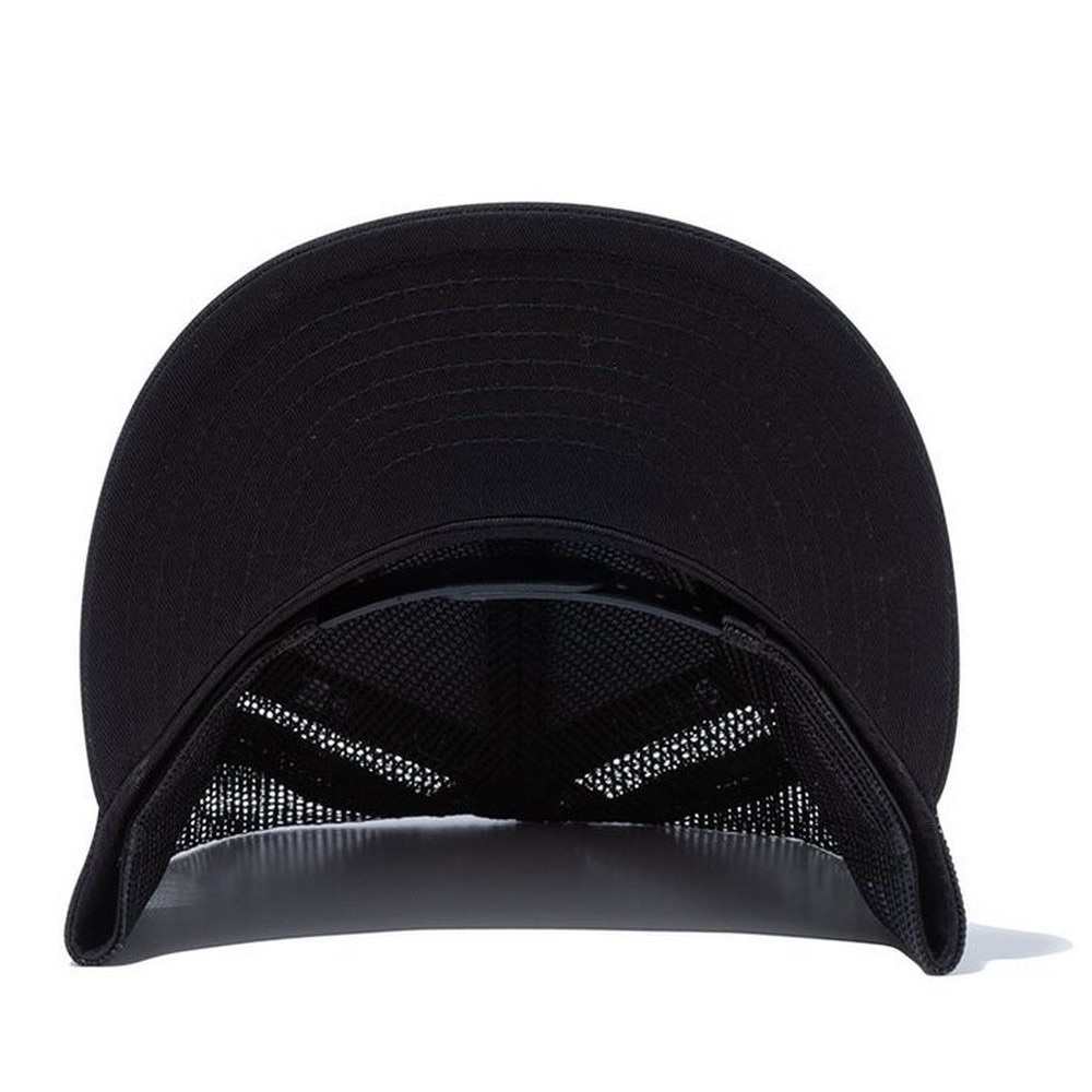ニューエラ（NEW ERA）（メンズ、レディース）キャップ 9FIFTY トラッカー ボックスロゴ 黒 Mサイズ(57-61cm) 14524908 スポーツキャップ メッシュキャップ