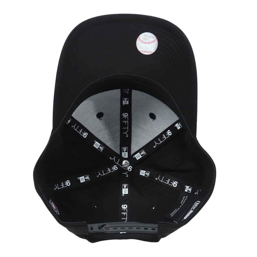 ニューエラ（NEW ERA）（メンズ、レディース）キャップ 9FIFTY ストレッチスナップ ニューヨーク・ヤンキース 14524912 帽子 57cm-61cm 黒