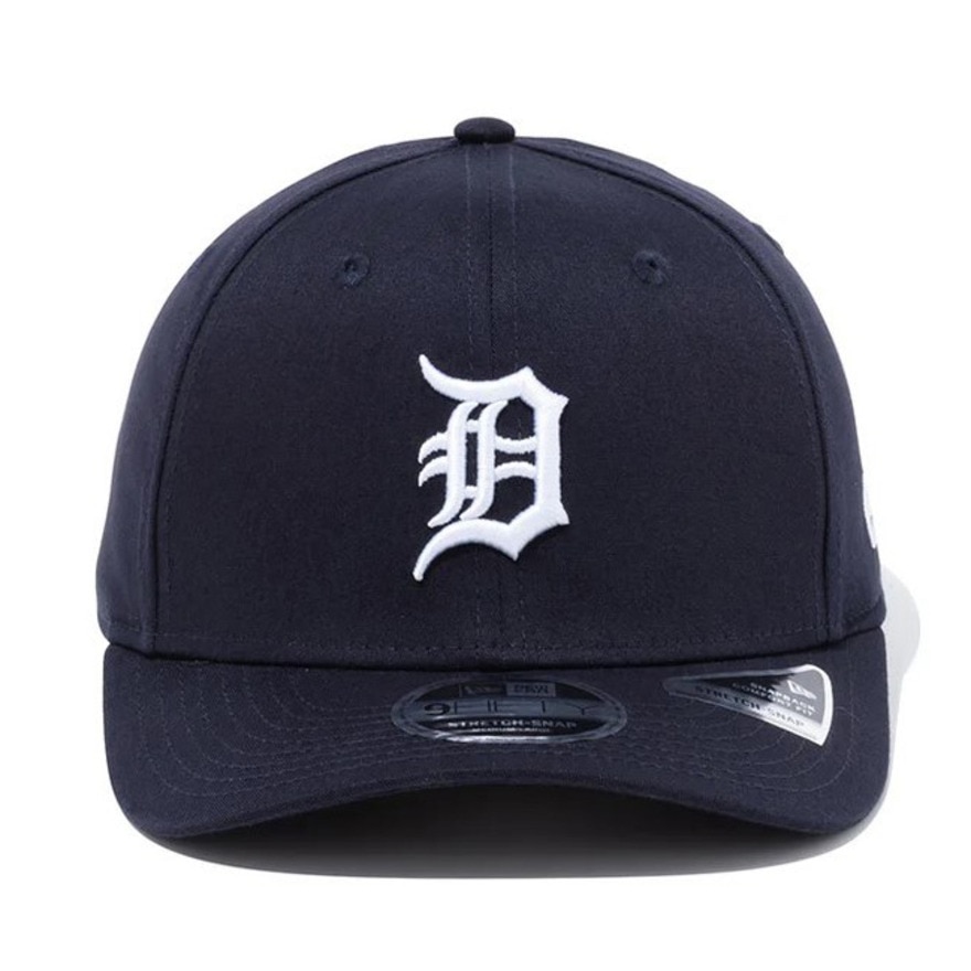 ニューエラ（NEW ERA）（メンズ、レディース）帽子 キャップ 9FIFTY ストレッチスナップ デトロイト・タイガース 紺 Mサイズ 14524922 シンプル カジュアル