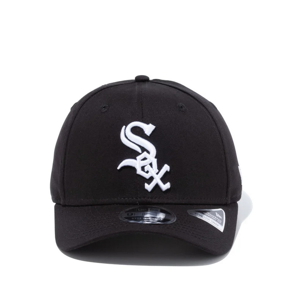 ニューエラ（NEW ERA）（メンズ、レディース）キャップ 9FIFTY ストレッチスナップ シカゴ ホワイトソックス 14524924 57-61cm 黒