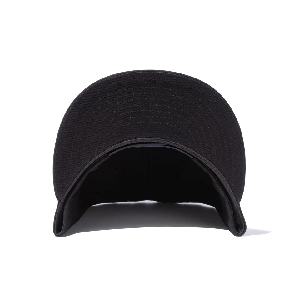 ニューエラ（NEW ERA）（メンズ、レディース）キャップ 9FIFTY ワードマークロゴ ブラック×ホワイト 14524928 57.7-61.5cm 黒