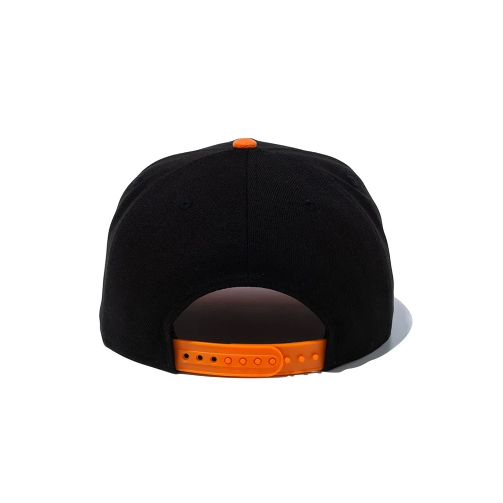 ニューエラ（NEW ERA）（メンズ、レディース）帽子 9FIFTY 読売ジャイアンツ キャップ 黒 Mサイズ 14524930 NPB シンプル ロゴ 刺繍 日除け 日焼け対策
