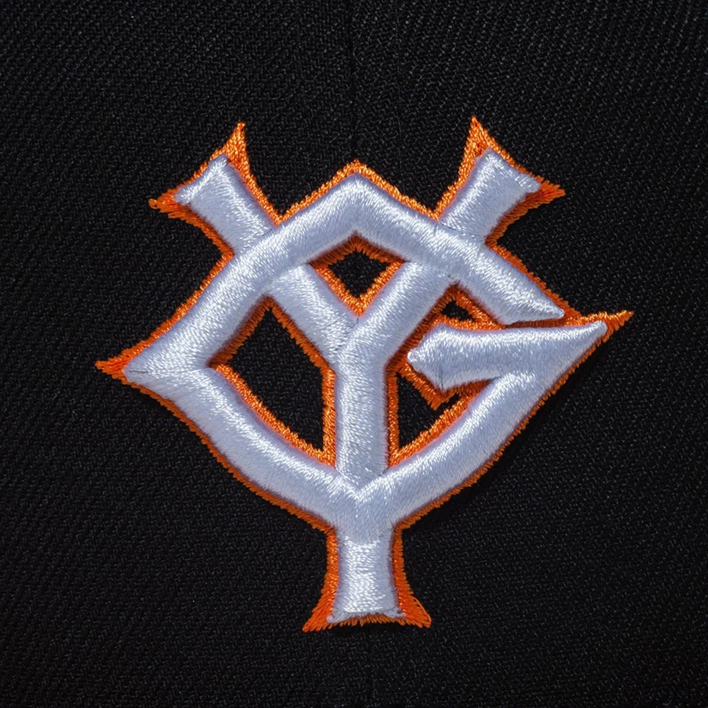 ニューエラ（NEW ERA）（メンズ、レディース）帽子 9FIFTY 読売ジャイアンツ キャップ 黒 Mサイズ 14524930 NPB シンプル ロゴ 刺繍 日除け 日焼け対策