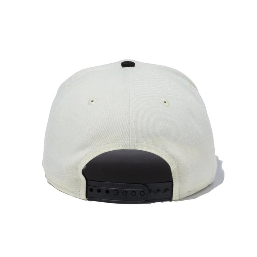 ニューエラ（NEW ERA）（メンズ、レディース）帽子 キャップ 9FIFTY オリックス・バファローズ クロームホワイト×ブラック Mサイズ 14524935 シンプル