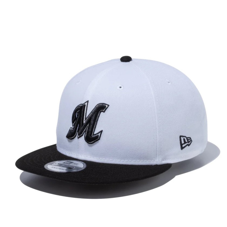 ニューエラ（NEW ERA）（メンズ、レディース）帽子 9FIFTY 千葉ロッテマリーンズ キャップ 14524939 57.7-61.5cm 白