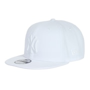 (メンズ、レディース)キャップ 9FIFTY ニューヨーク ヤンキース 14524946 57.7cm-61.5cm 白