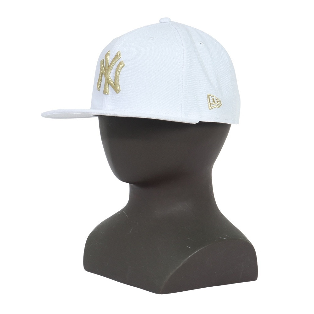 ニューエラ（NEW ERA）（メンズ、レディース）キャップ 9FIFTY ニューヨーク ヤンキース 14524947 57.7cm-61.5cm 白