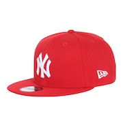 (メンズ、レディース)キャップ 9FIFTY ニューヨーク ヤンキース 14524949 57.7cm-61.5cm 赤