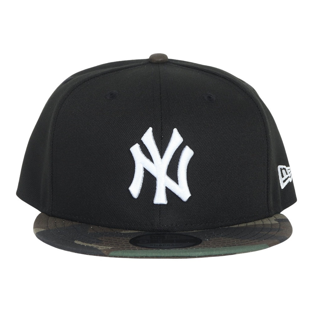 ニューエラ（NEW ERA）（メンズ、レディース）キャップ 9FIFTY ニューヨーク ヤンキース 14524952 57.7cm-61.5cm 黒