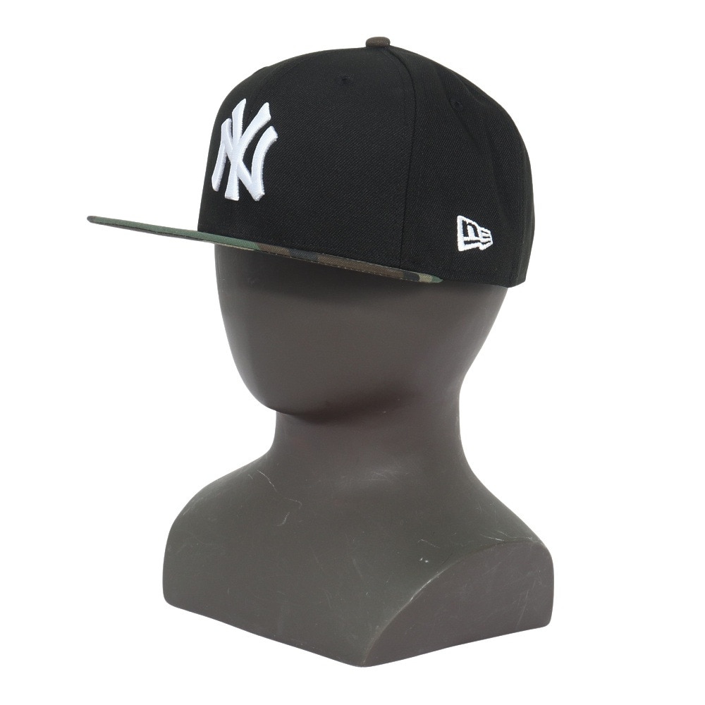 ニューエラ（NEW ERA）（メンズ、レディース）キャップ 9FIFTY ニューヨーク ヤンキース 14524952 57.7cm-61.5cm 黒