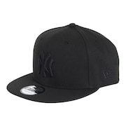 (メンズ、レディース)キャップ 9FIFTY ニューヨーク ヤンキース 14524957 帽子 57.7cm-61.5cm 黒