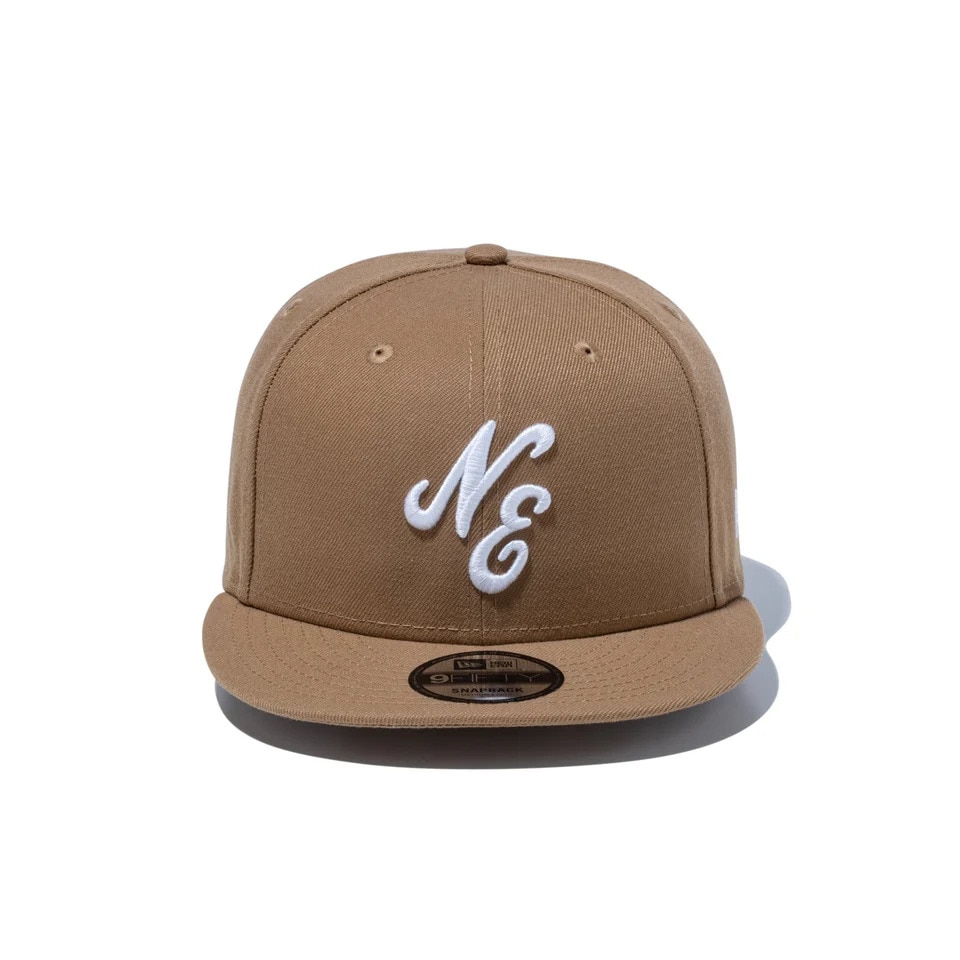 ニューエラ（NEW ERA）（メンズ、レディース）キャップ 9FIFTY クラシックロゴ カーキ×ホワイト 14524958 帽子 57.7cm-61.5cm