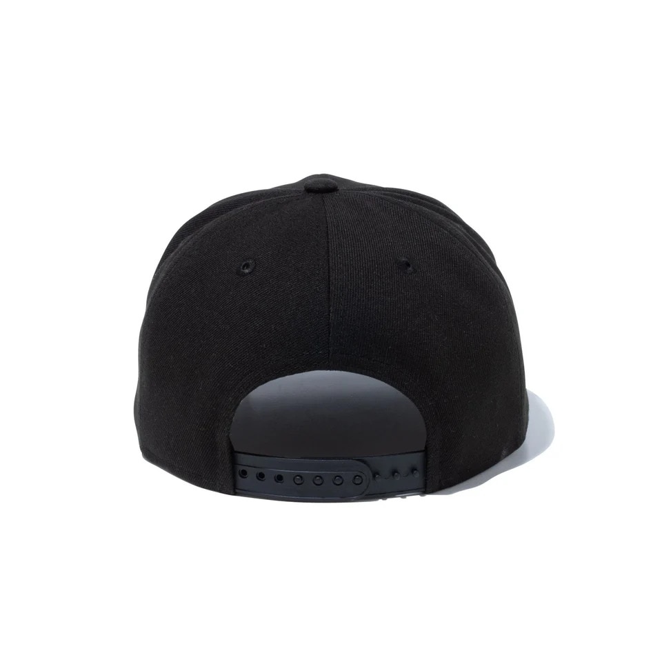 ニューエラ（NEW ERA）（メンズ、レディース）キャップ 9FIFTY クラシックロゴ ブラック×ホワイト 14524959 帽子 57.7cm-61.5cm