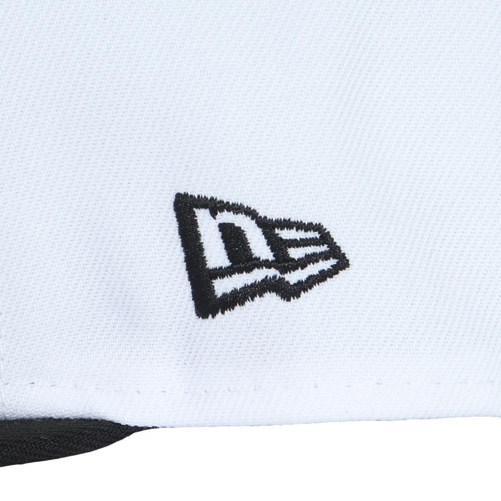 ニューエラ（NEW ERA）（メンズ、レディース）キャップ 9FIFTY ロサンゼルス ドジャース ホワイト×ブラック ブラックバイザー 14524960 帽子 57.7cm-61.5cm
