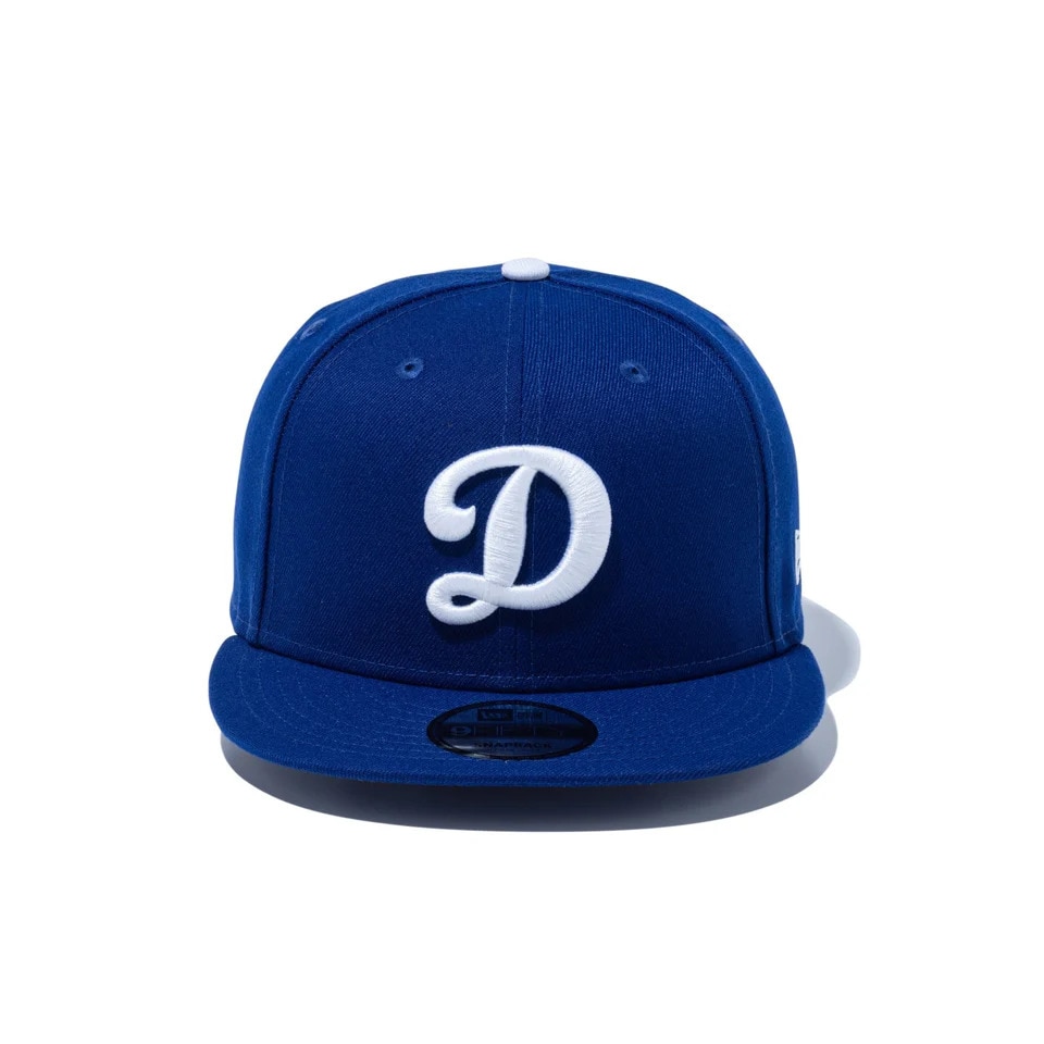 ニューエラ（NEW ERA）（メンズ、レディース）キャップ 9FIFTY ロサンゼルス ドジャース Dロゴ ダークロイヤル×ホワイト 14524962 帽子 57.7cm-61.5cm