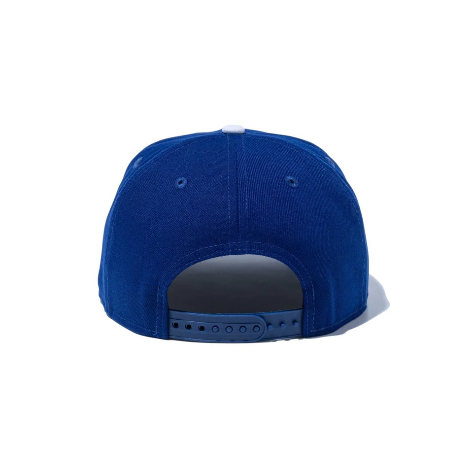 ニューエラ（NEW ERA）（メンズ、レディース）キャップ 9FIFTY ロサンゼルス ドジャース Dロゴ ダークロイヤル×ホワイト 14524962 帽子 57.7cm-61.5cm