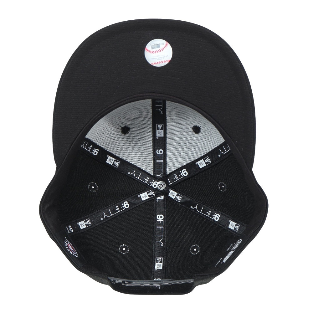 ニューエラ（NEW ERA）（メンズ、レディース）キャップ 9FIFTY ロサンゼルス ドジャース ブラック×ゴールド 14524964 帽子 57.7cm-61.5cm 