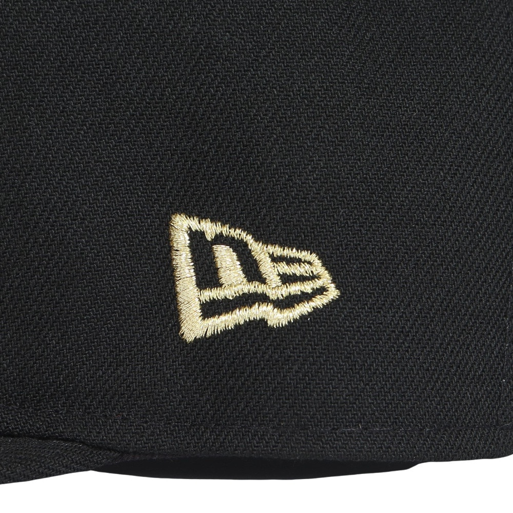 ニューエラ（NEW ERA）（メンズ、レディース）キャップ 9FIFTY ロサンゼルス ドジャース ブラック×ゴールド 14524964 帽子 57.7cm-61.5cm 