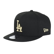 (メンズ、レディース)キャップ 9FIFTY ロサンゼルス ドジャース ブラック×ゴールド 14524964 帽子 57.7cm-61.5cm