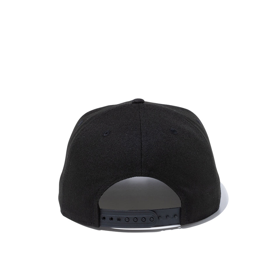 ニューエラ（NEW ERA）（メンズ、レディース）帽子 9FIFTY ベーシック ブラック ブラックフラッグ キャップ 黒 Mサイズ 14524970