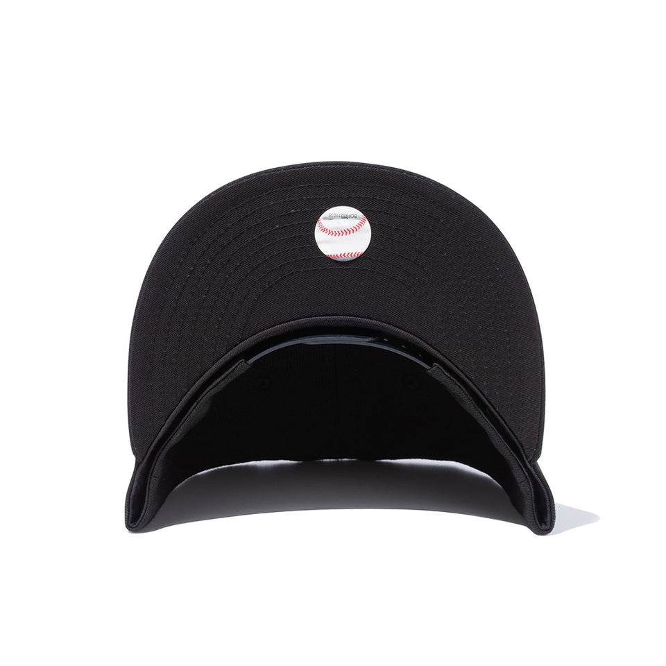ニューエラ（NEW ERA）（メンズ、レディース）帽子 9FIFTY ベーシック ブラック ブラックフラッグ キャップ 黒 Mサイズ 14524970