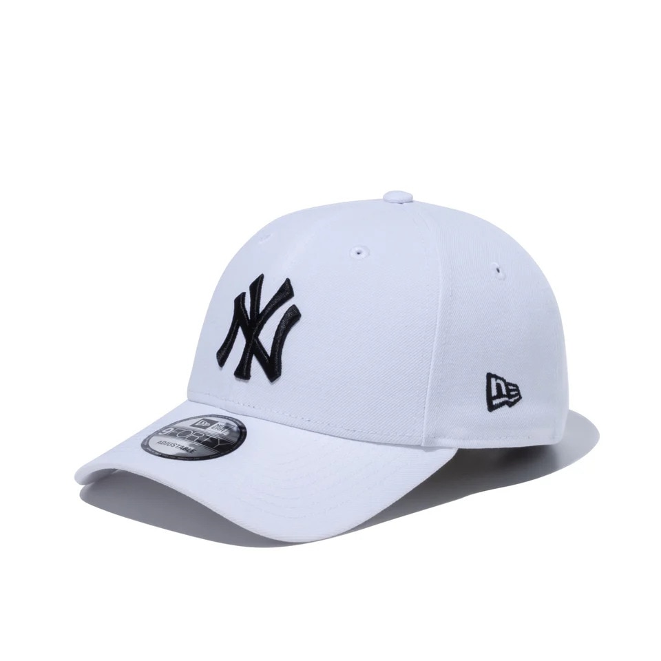 ニューエラ（NEW ERA）（メンズ、レディース）キャップ 9FORTY ニューヨーク ヤンキース ホワイト×ブラック 14525008 帽子 56.8cm-60.6cm