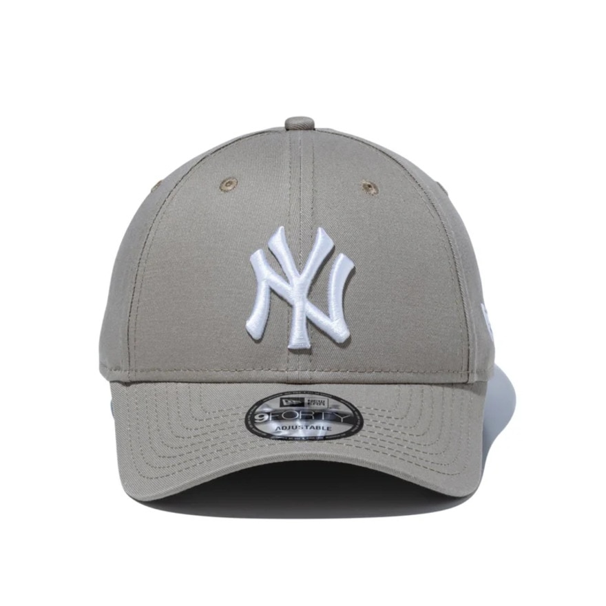 ニューエラ（NEW ERA）（メンズ、レディース）キャップ 9FORTY ニューヨーク・ヤンキース ペブル×ホワイト 56.8-60.6cm 14525010 マジックテープ