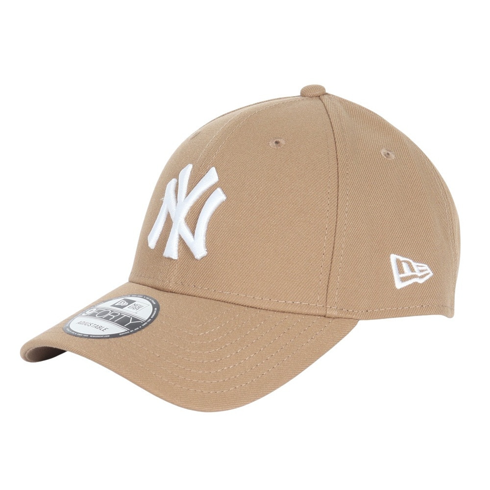 ニューエラ（NEW ERA）（メンズ、レディース）キャップ 9FORTY ニューヨーク ヤンキース カーキ×ホワイト 14525011 帽子 56.8cm-60.6cm
