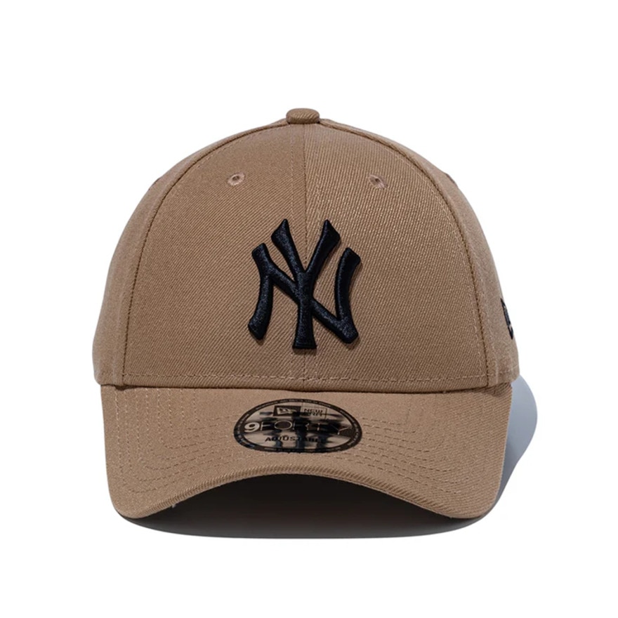 ニューエラ（NEW ERA）（メンズ、レディース）キャップ 9FORTY ニューヨーク・ヤンキース カーキ×ブラック 56.8-60.6センチ 14525012 サイズ調整可