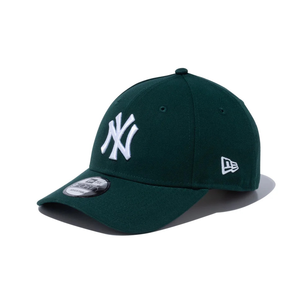 ニューエラ（NEW ERA）（メンズ、レディース）キャップ 9FORTY ニューヨーク ヤンキース ダークグリーン×ホワイト 14525014 帽子 56.8cm-60.6cm