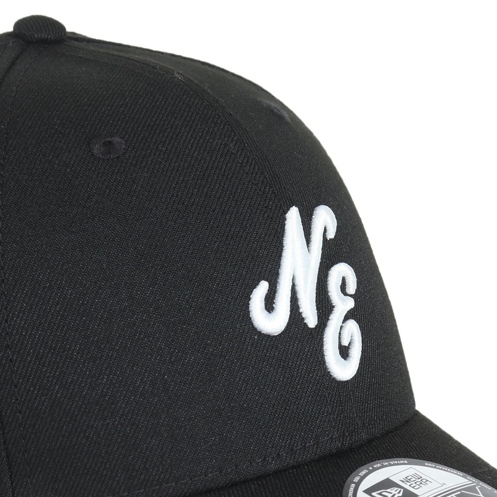 ニューエラ（NEW ERA）（メンズ、レディース）キャップ 9FORTY クラシックロゴ ブラック×ホワイト 14525019 帽子 56.8cm-60.6cm