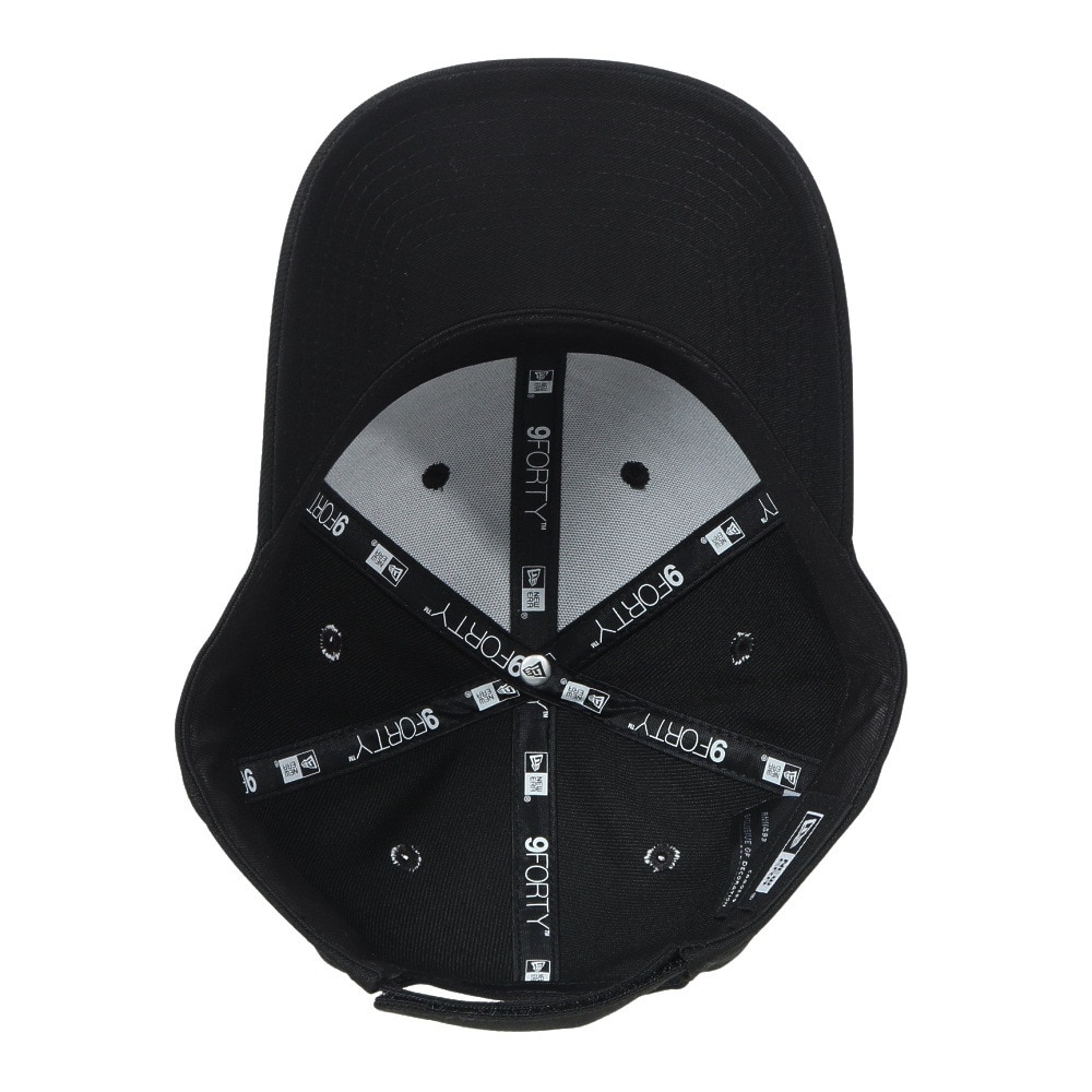 ニューエラ（NEW ERA）（メンズ、レディース）キャップ 9FORTY クラシックロゴ ブラック×ホワイト 14525019 帽子 56.8cm-60.6cm
