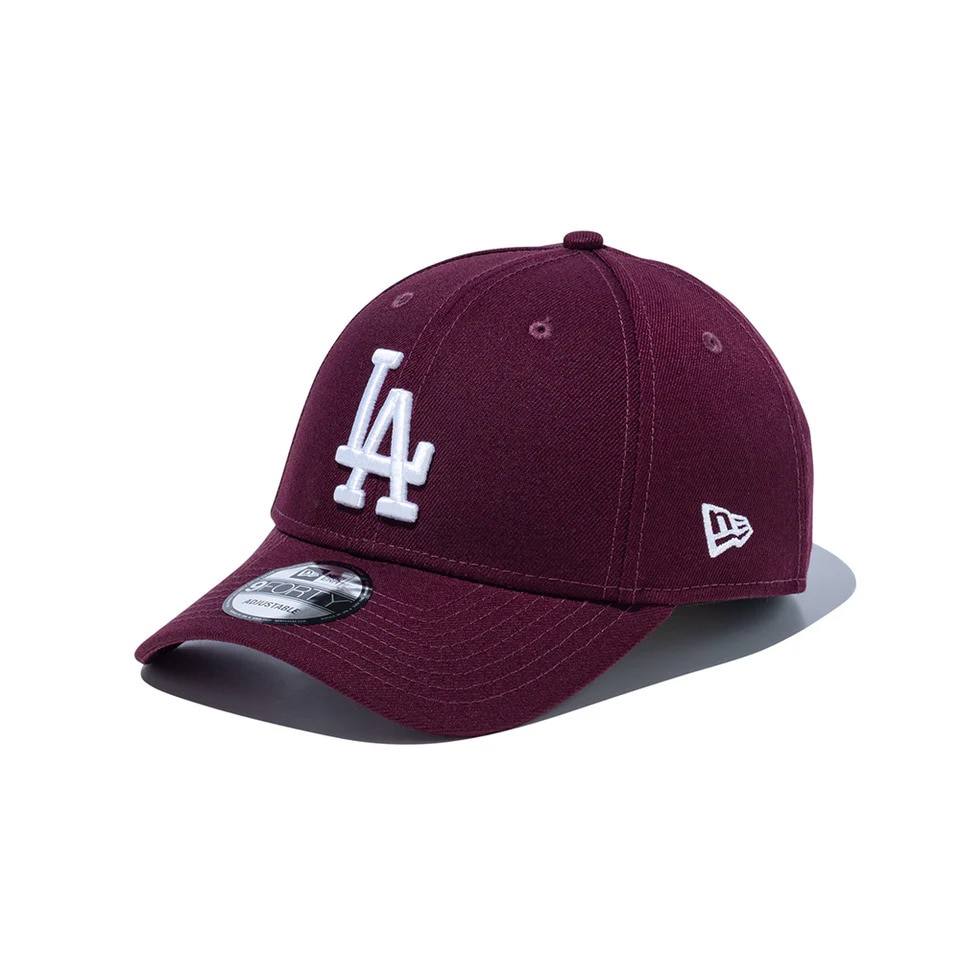 ニューエラ（NEW ERA）（メンズ、レディース）帽子 9FORTY ロサンゼルス・ドジャース キャップ バーガンディ 56.8-60.6cm 14525021 ベースボールキャップ