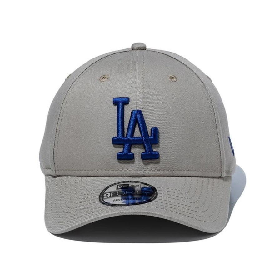 ニューエラ（NEW ERA）（メンズ、レディース）帽子 9FORTY ロサンゼルス・ドジャース キャップ グレー 56.8-60.6cm 14525024 ベースボールキャップ