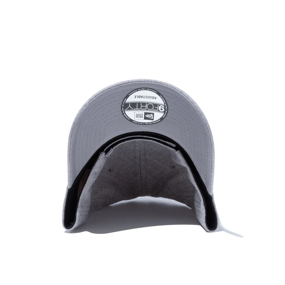 ニューエラ（NEW ERA）（メンズ、レディース）キャップ 9FORTY ロサンゼルス ドジャース ヘザーグレー×ダークロイヤル 14525025 帽子 56.8cm-60.6cm