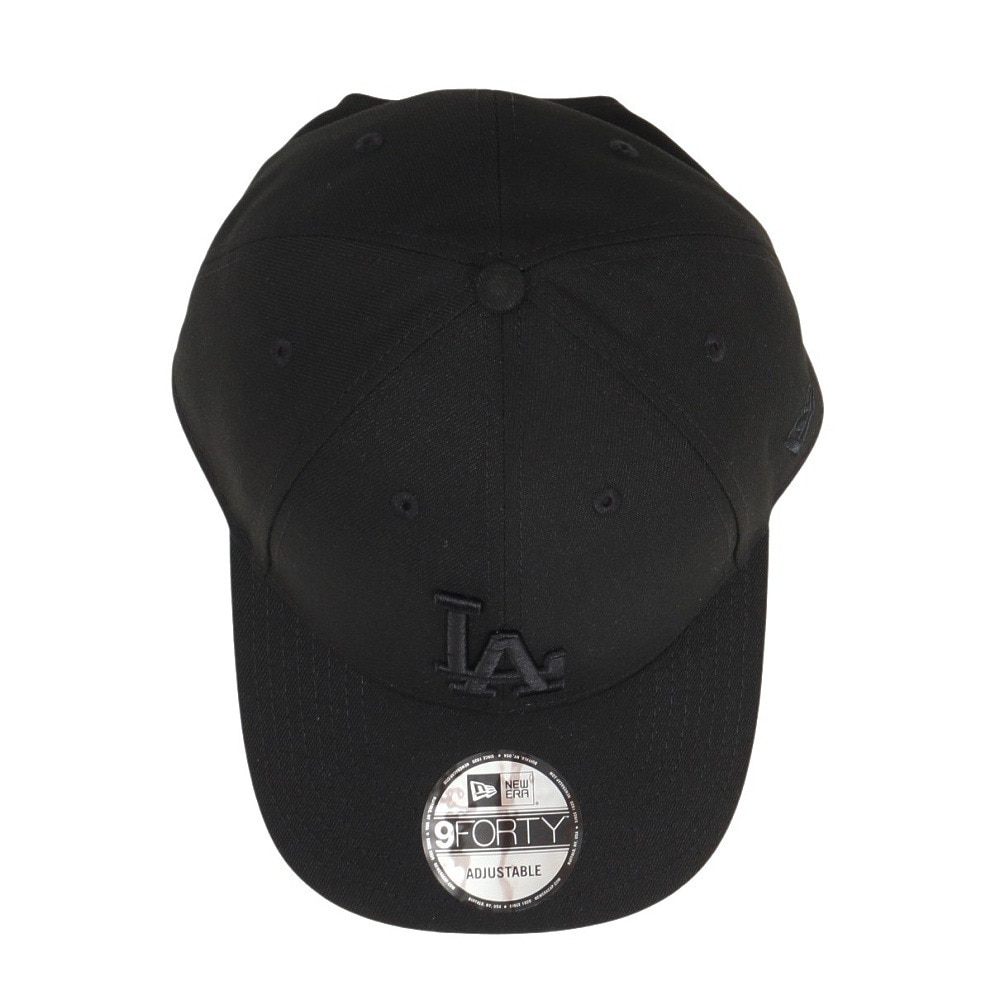 ニューエラ（NEW ERA）（メンズ、レディース）帽子 キャップ 9FORTY ロサンゼルス・ドジャース ブラック×ブラック 14525028