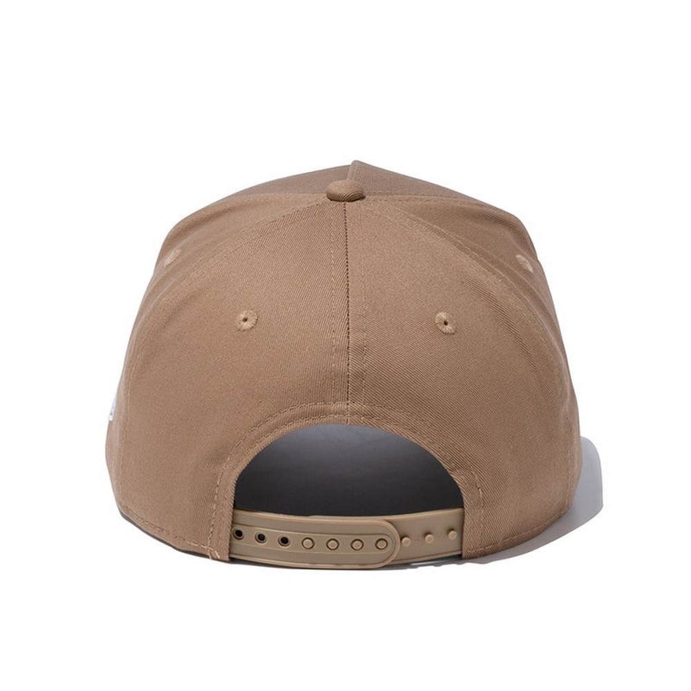 ニューエラ（NEW ERA）（メンズ、レディース）キャップ 940 A-Frame ニューヨーク・ヤンキース カーキ×ホワイト 14525035
