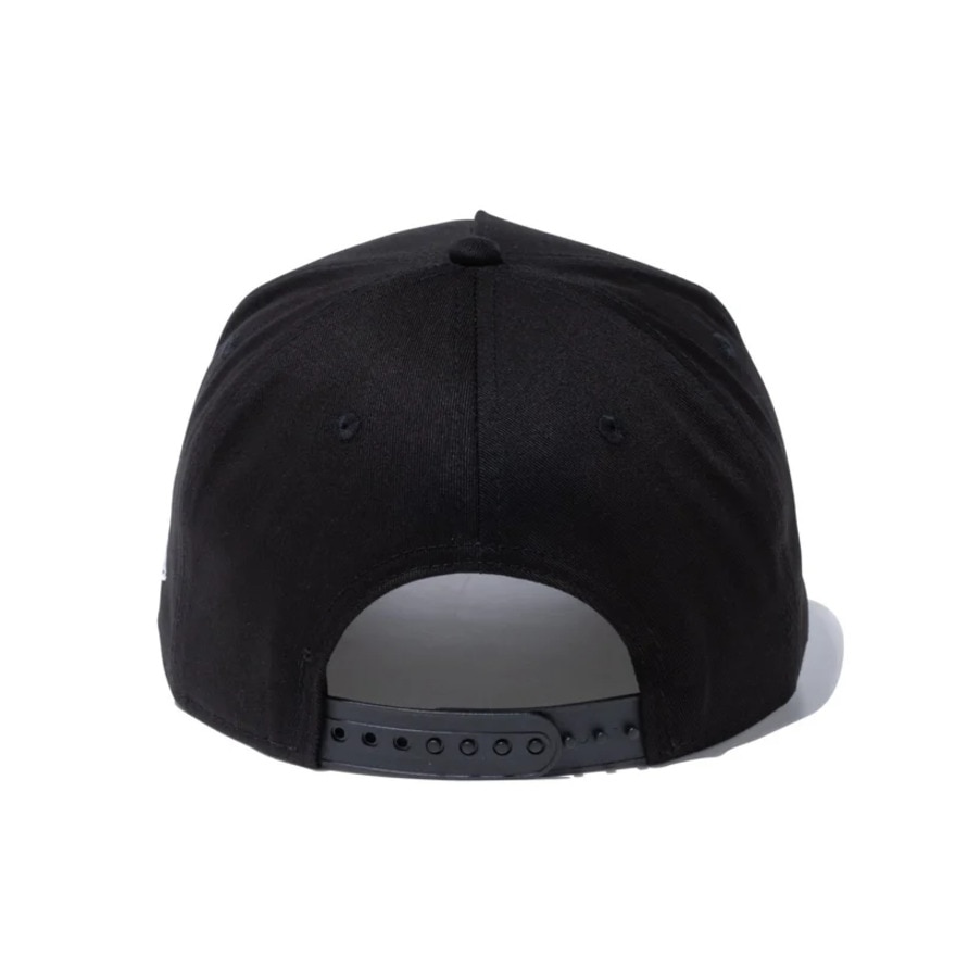 ニューエラ（NEW ERA）（メンズ、レディース）キャップ 9FORTY A-Frame ロサンゼルス・ドジャース ブラック×ホワイト 56.8-60.6cm 14525038 シンプル 