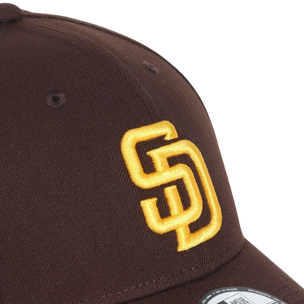 ニューエラ（NEW ERA）（メンズ、レディース）キャップ 9FORTY サンディエゴ パドレス チームカラー 14525039 帽子 56.8cm-60.6cm ブラウン
