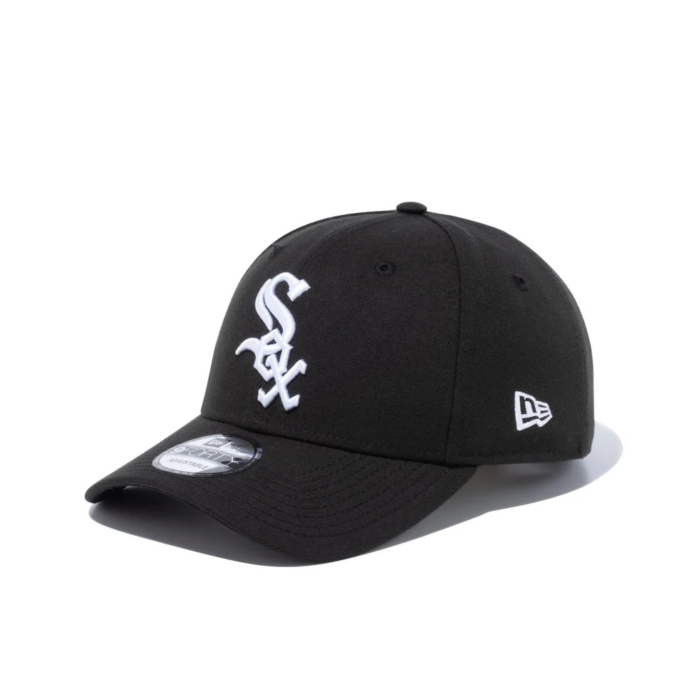 ニューエラ（NEW ERA）（メンズ、レディース）キャップ 9FORTY シカゴ ホワイトソックス チームカラー 14525043 帽子 56.8cm-60.6cm 黒