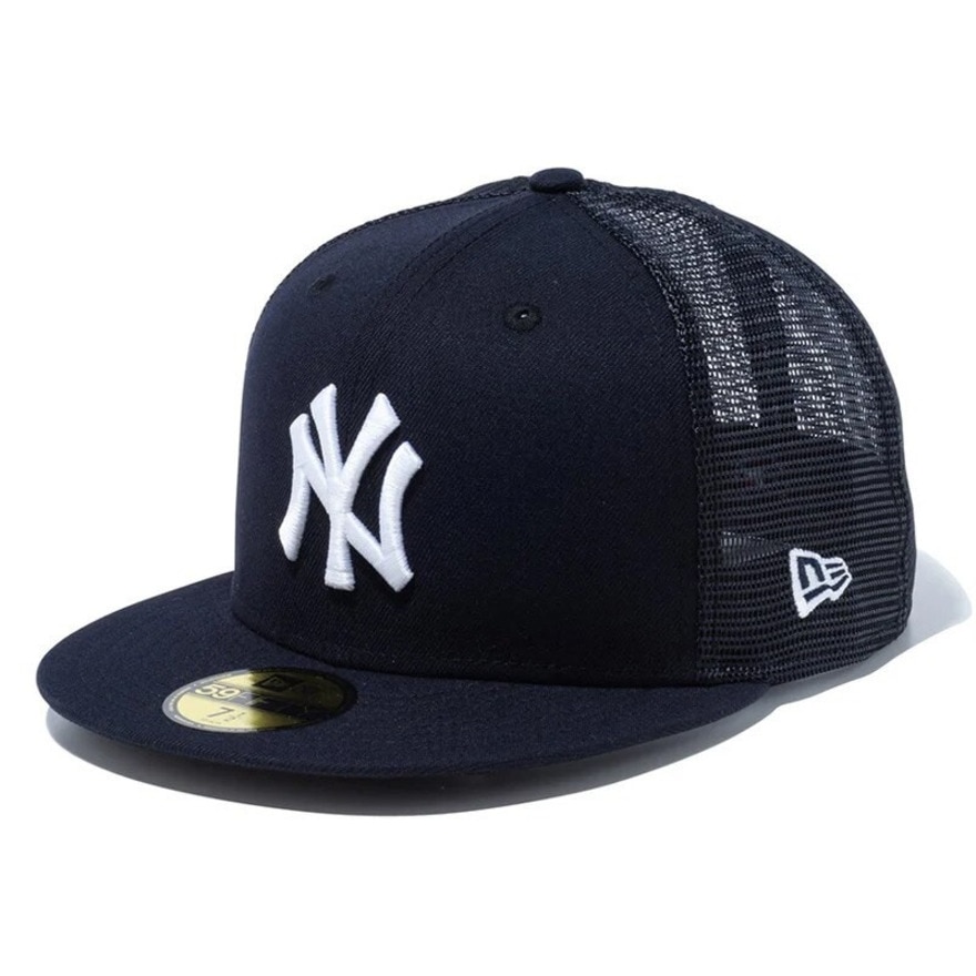 ニューエラ（NEW ERA）（メンズ、レディース）帽子 59FIFTY トラッカー ニューヨーク・ヤンキース キャップ 14525151 スポーツキャップ