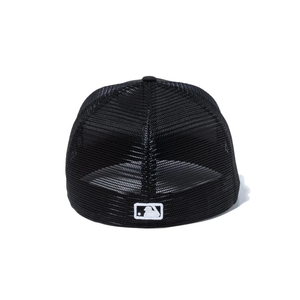 ニューエラ（NEW ERA）（メンズ、レディース）メッシュキャップ 59FIFTY トラッカー ロサンゼルス ドジャース 14525155 帽子 57.7cm-59.6cm 黒