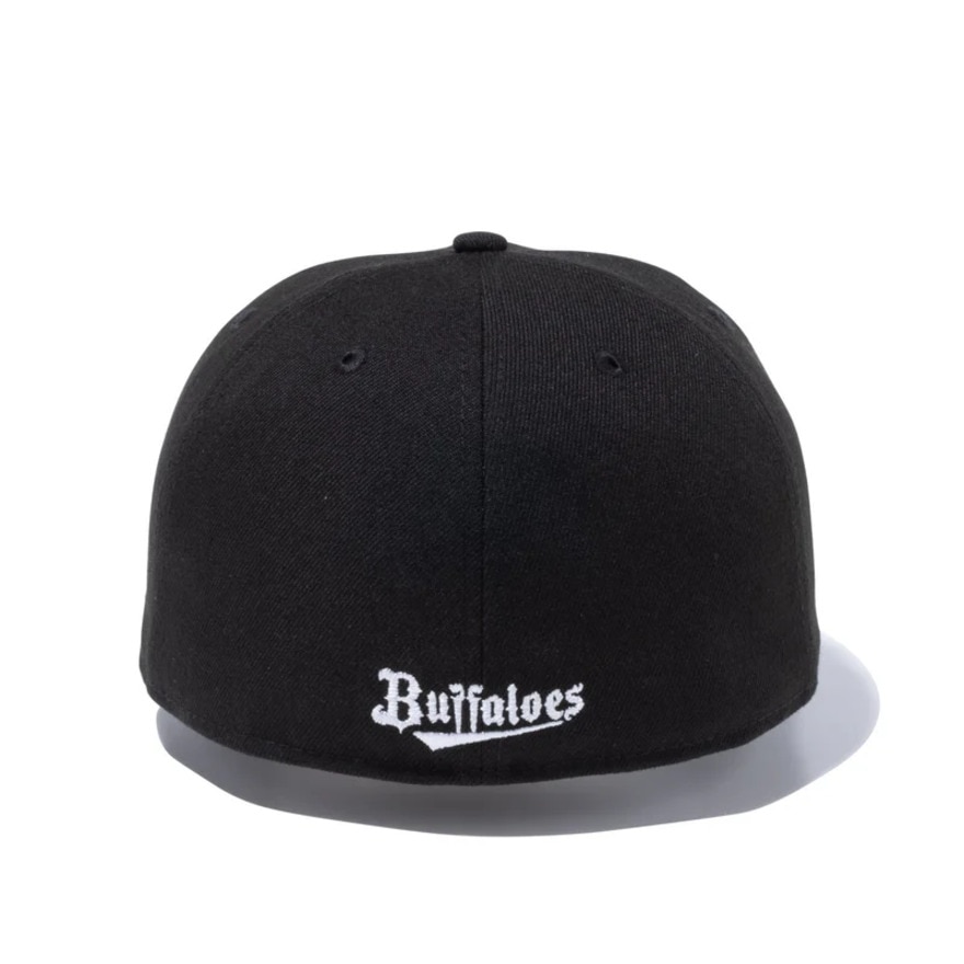 ニューエラ（NEW ERA）（メンズ、レディース）帽子 キャップ 59FIFTY オリックス・バファローズ ブラック×ホワイト 14525173 57.7cm-59.6cm