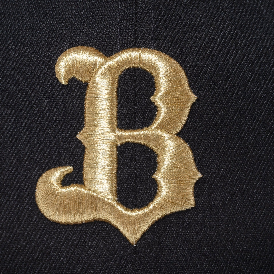 ニューエラ（NEW ERA）（メンズ、レディース）帽子 キャップ 59FIFTY オリックス・バファローズ ブラック×ゴールド 14525174 57.7cm-59.6cm